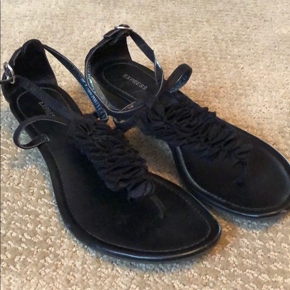 Express Shoes - Express black sandal